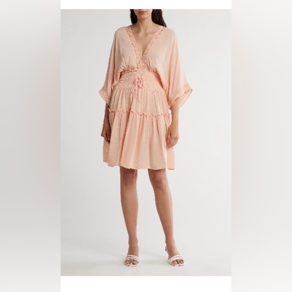 NWT Lovestitch Blush Fit & Flare Dress Women’s Size Small